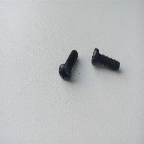 500pcs round head screws M3*8mm screws black Cross round head screws PM screws