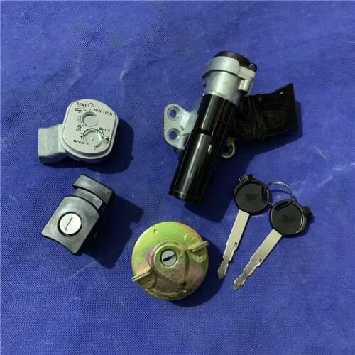 Motorcycle Accessories WH110T Full Car Cover Lock Electric Door Lock SCR110 Water-cooled Electric Fuel Tank Cover Lock