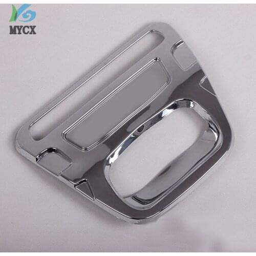 For Toyota Hilux accessories ABS Chrome Design Tail Gate Trim Rear Handle Insert For Toyota Hilux Vigo 2012 2013 2014