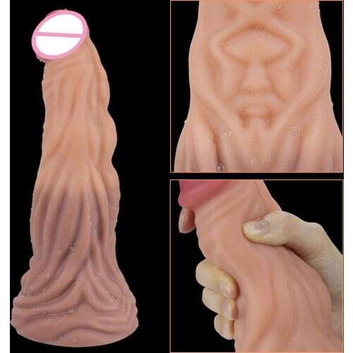 Vagina Anal Expansion Sex Toys For Men Women Huge Anal Plug Silicone Big Butt Plug Prostate Massage Realistic Penis Huge Dildo