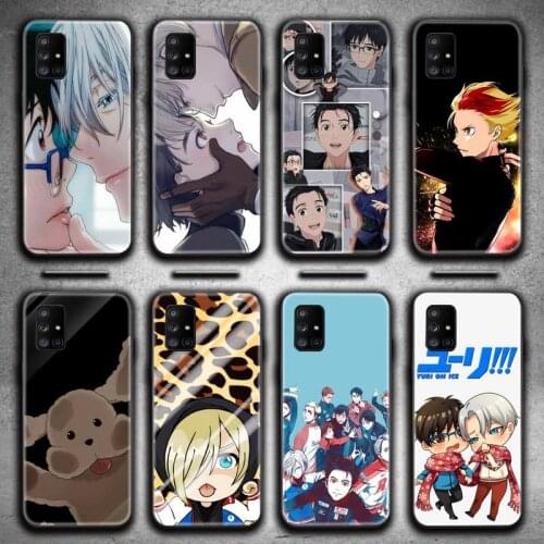 Anime YURI On ICE Phone Case For Samsung Galaxy A52 A21S A01 A11 A31 A81 A10 A20E A30 A40 A50 A70 A80 A71 A51 5G