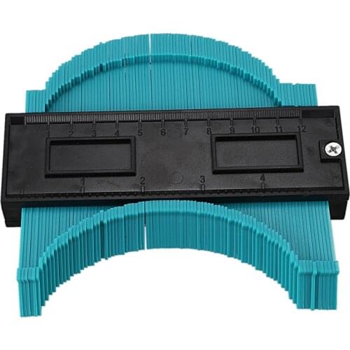Shape Contour Duplicator Profile Gauge Tiling Laminate Tiles Edge Shaping Wood Marking Tool Easy Cutting Profile Measuring Tool