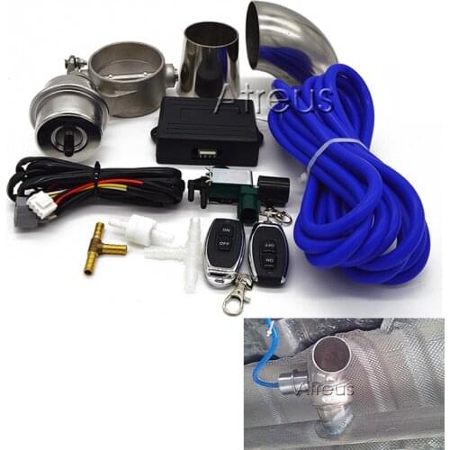 Exhaust Control Valve Set With Vacuum Actuator For BMW G20 E46 E90 E60 E39 E36 F30 F10 F20 X5 E70 E53 G30 E91 E34 E30 E92 F25 X1