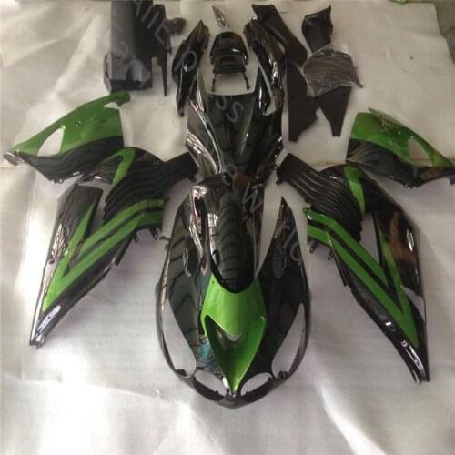 Green black ZX 14R 06-11 Injection mold Fairing kits for Kawasaki ZX14R 2006 2007 2008-2011 motorcycle fairing
