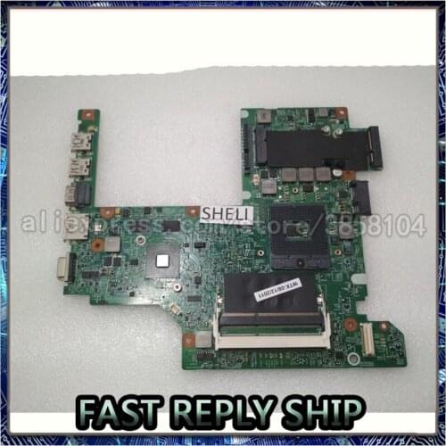 SHELI For Dell V3400 3400 laptop notebook pc Motherboard HM57 48.4ES11.011 CN-08YN7X CN-02F7YN 2F7YN mainboard 100% tested good