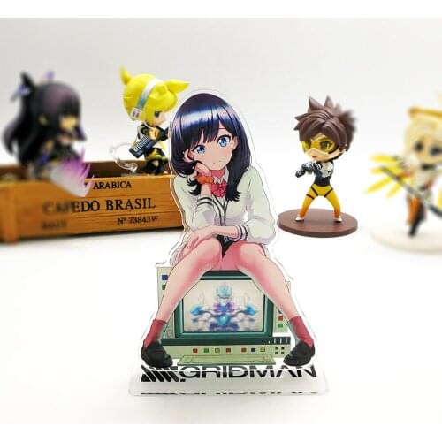 Love Thank You SSSS Gridman Takarada Rikka waifu acrylic stand figure model plate holder cake topper anime japanese