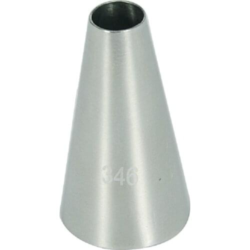 30pcs/lot)Free Shipping FDA High Quality Stainless Steel Cake Decorating Medium Round Icing Nozzle#346