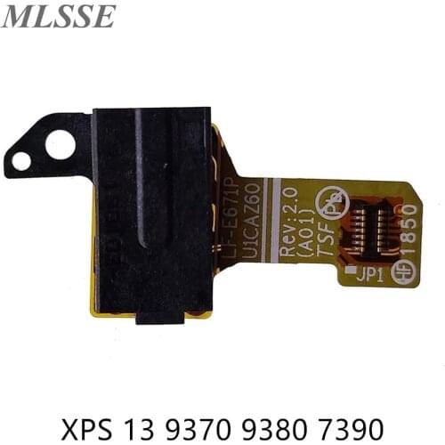 New Original For DELL XPS 13 9370 9380 7390 Laptop Headphone Port Headphone Circuit Hole Board Connector AUDIO JACK LF-E671P