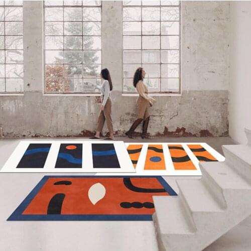 NEW Abstract Art Large Area Rugs Geometric Moroccan Ethnic Bedroom Living Room Non-Slip Floor Mat Home Decor Sofa Table Carpets