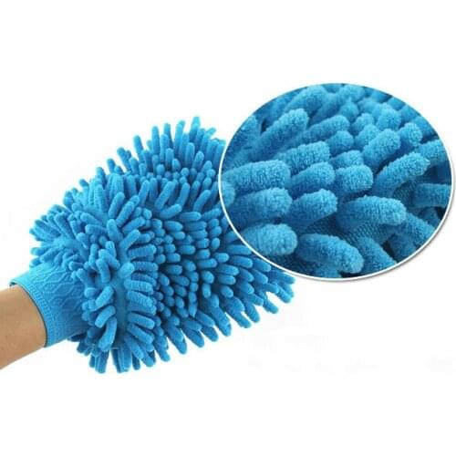 Chenille Gloves Clean Gloves Washing Towels Household Cleaning Helper Microfiber Cloth Cleaning Cloth For Car Desk office