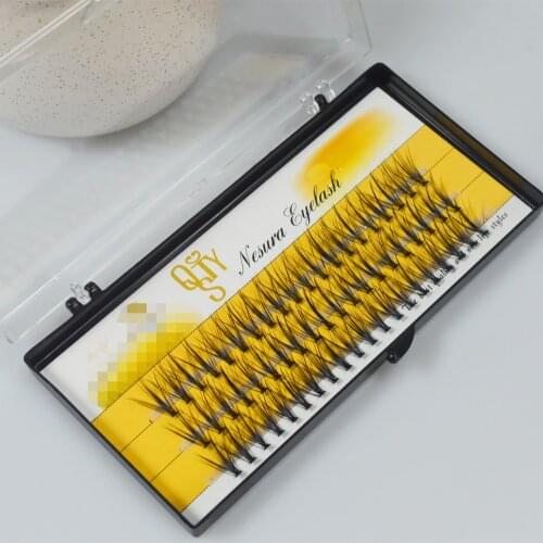 High quality 20D Black Mink Eyelash Extension Artificial Natural Fake False Eye Thick Soft Lashes Eyelashes