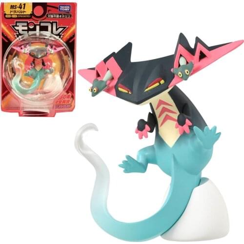 Takara Tomy Tomica Pokemon Pocket Monsters Moncolle MS-41 Dragapult 3-5cm Mini Resin Anime Figure Toys For Children Collectible