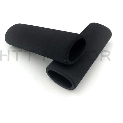 Black Motorcycle Universal Slip On Anti Vibration Handle Foam Grip Cover Handlebar Sponge Grip For BMW R1250GS Adventure R1200GS