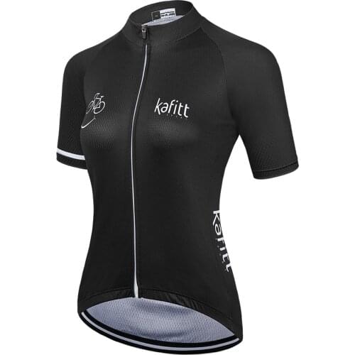 Female Cyclist Kafitt Cycling Clothes 2021 MTB Maillot Bike Shirt Downhill Jersey Pro Team Tricota Mountain Bicycle Clothing XS