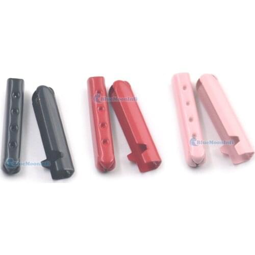 20/50/100/200 pcs Shoelace Tip Aglet End 4mmx23mm Bullet Lock Clip Metal DIY Replacement Head Shoestring