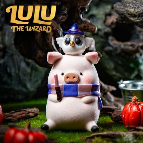 2020 Cicis Story Design LULU The Wizard Series Blind Box Mini Doll Cute Kawaii Anime Figure Cartoon Animal Piggy Birthday Gifts