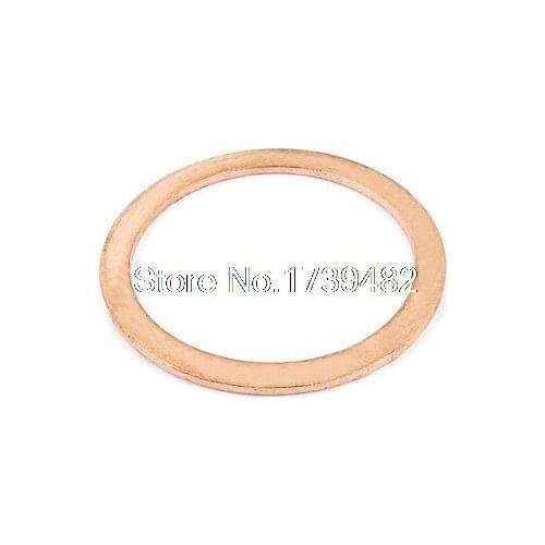 40mmx50mmx1mm Copper Flat Washer Ring Gasket Seal Fitting Fasteners for Industy