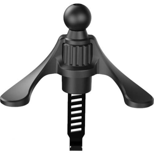 Car Holder Air Vent Mount Clip 360 Mobile Phone Holder Car Charger Stand 17mm Ball Head Universal Magnet Support Gravity Bracket