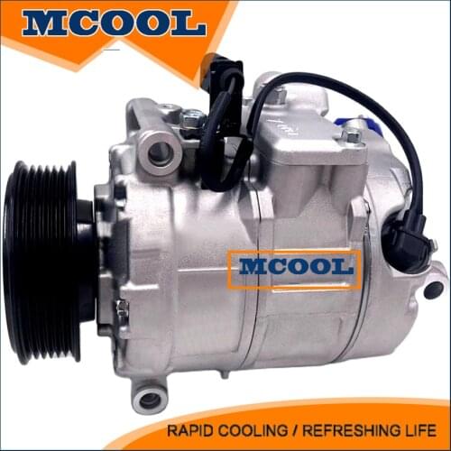 Auto Air Conditioning Compressor Cooling Pump 6SEU14C For Audi A8 Saloon 4.2 TDI ; Q7 4L 4.2 TDI 4E0260805AK 4E0260805BC