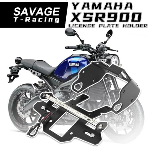 2016-2020 License Plate Holder LED Light For YAMAHA XSR 900 XSR900 2019 Motorcycle Accessories Rear Tail Tidy Fender Eliminator