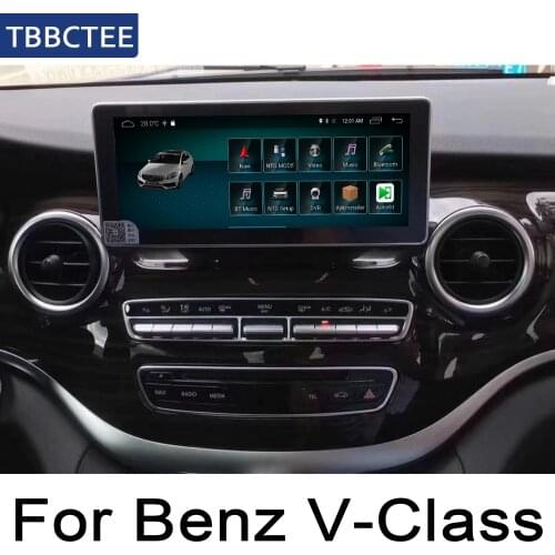 For Mercedes Benz V Class 2015~2019 NTG 10.25" Android Touch Screen Multimedia Player Stereo Display navigation GPS