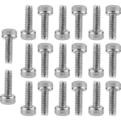 F01520 20pcs 2mm*6mm M2*6 MM Hex horizontal axle Feathering shaft machine screws for Trex 450 Sport RC Helicopters + FS