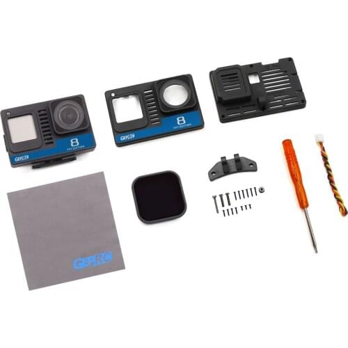 FPV GEPRC Naked GoPro Hero 8 Shell Kit Naked Dog BEC RC DIY FPV Racing Drone Accessories