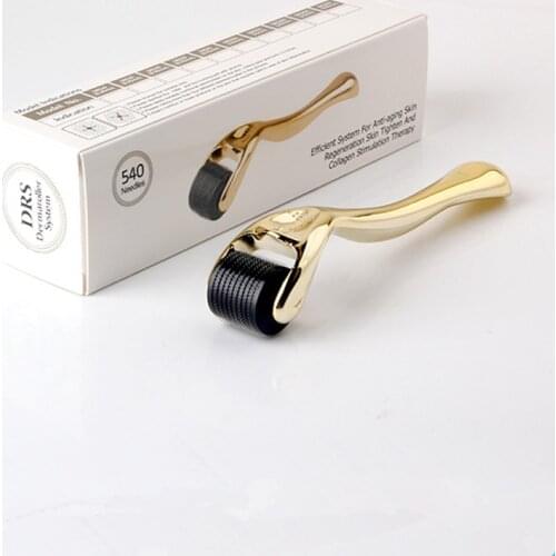 Hot Sale 1Pcs Micro Needles Derma Roller Titanium 540 For Skin Care Body Treatment Home Use