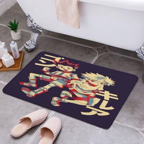 Hunterxhunter Cheaper Anti-slip Modern Area Rugs Living Room Balcony Bathroom Printed Carpet Doormat Hallway Bath Mat