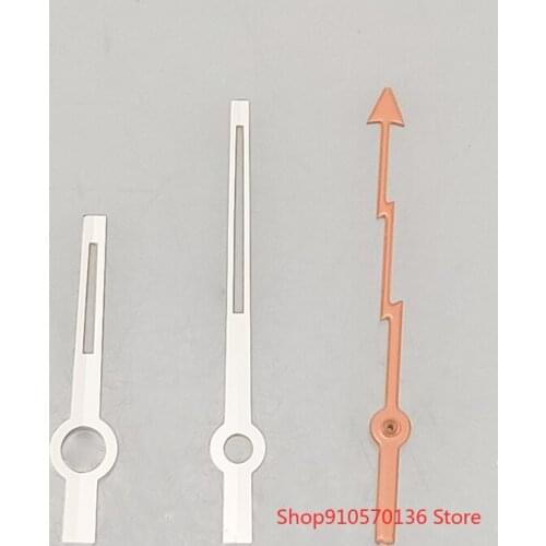 HOT Silver Orange Milgauss Watch Hands Copper Set For Miyota8215/8205 DG2813 Mov't Lightning Blue Luminous