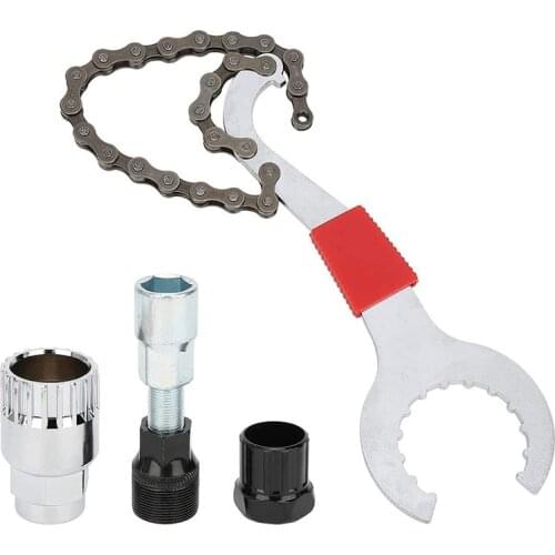 Road Bike Repair Tool Sets Freewheel Remover Steel Mountain Repair Tools Easy to Operate Strong and Durable