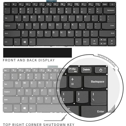 New Original Laptop Keyboard For Lenovo K43C-80 V330C-14 YOGA520-14 14 2019 V330-14IKB