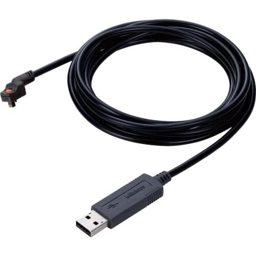Mitutoyo 06ADV380B/06AFM380B USB Input Tool Data Cable Used For Digital Micrometers USB-ITN-B