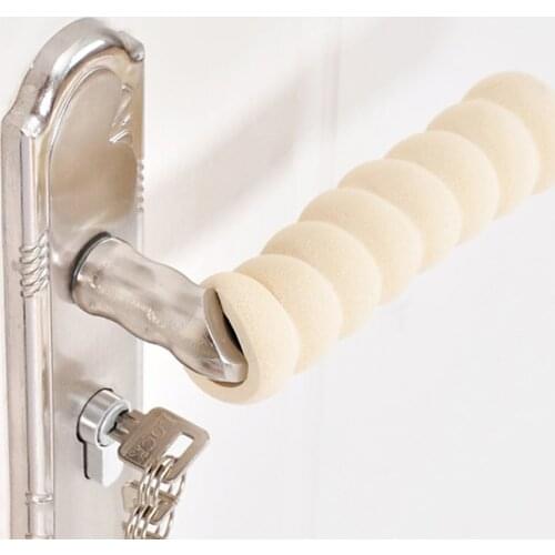 Home Spiral Door Handle Gloves Crash Protection Cover Childrens Safety Door Handle Gloves Household Safety Bedroom Decoration