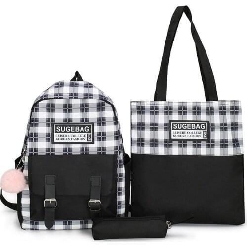 Junior high school schoolbag female Korean high school Harajuku ulzzang Mori cute girl ins college student backpack female