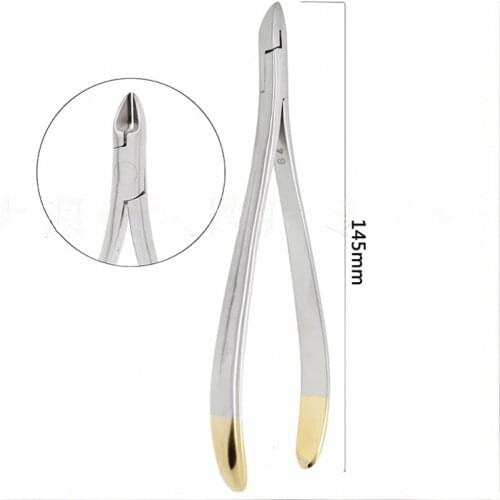 1pc Dental Lab Tools Filament Forceps Cutting Hard Wire Pliers Stainless Steel Dentist Tool Dentistry Pliers