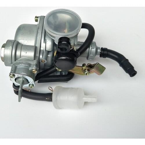 Motorcycle Engine Parts Off-road Motorcycle Carburetor for 70 90 110 Engine PZ19, with Oil Switch