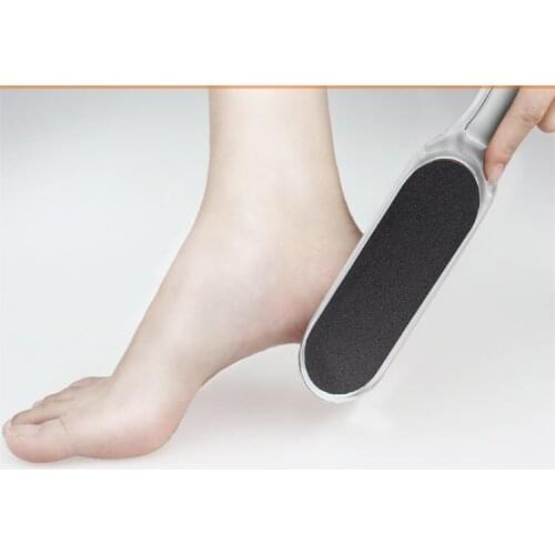 1Pcs Personal Care Tools plastic Double-Sided Nail Art Rubbing Foot Stone Exfoliating Grinding Calluses Setbacks Dead Skin