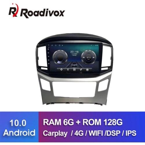 9" android 10.0 Octa Core car gps dvd player for HYUNDAI H1 2015 2018 car radio multimedia player head unit navigation