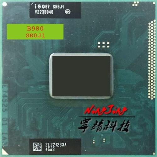 Intel Pentium B980 SR0J1 2.4 GHz Dual-Core Dual-Thread CPU Processor 2M 35W Socket G2 / rPGA988B