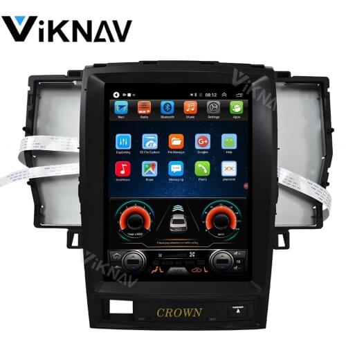 For-0TOYOTA CROWN twelfth 12th car autoradio GPS 2din android car radio multimedia player navigation MP4 player