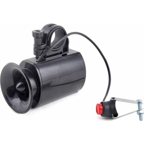 Loud Sound Electronic Bike Parts Bell Ring Siren Warning Horn Ultra Loud Voice Speaker Bicycle Accessory Black New Arrivals