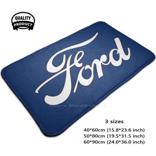 Classic Car Logos : Door Mat Foot Pad Home Rug Classic Cars Logo American Car Detroit