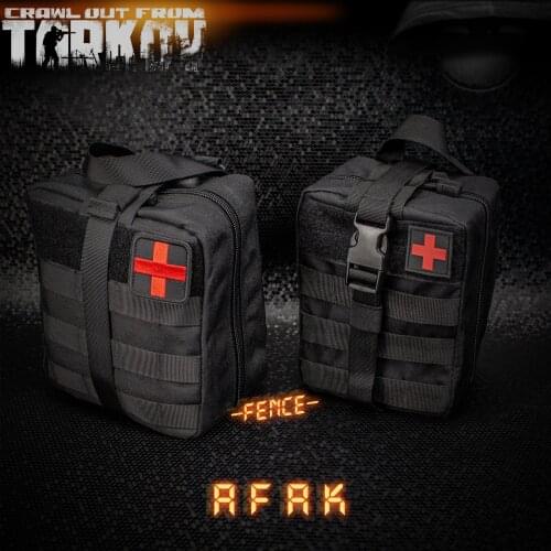 Escape From Tarkov First Aid Kits Travel Oxford Cloth Tactical Waist Pack Camping Climbing Bag Black Emergency Case