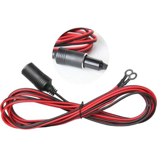 Car heater current limit line car battery to cigarette lighter hole battery connection line 12V 24V adapter cable