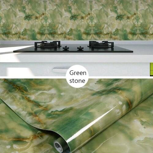 Oil-Proof Stickers Table Stickers Kitchen Table Desktop Cabinet Oil-Proof Stickers Bathroom Waterproof Wallpaper