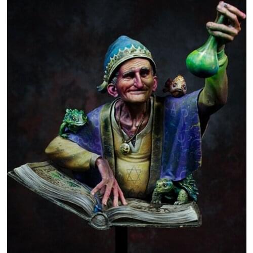 1/10 Scale Unpainted Resin Bust Building Kit