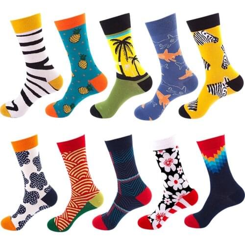 Painting Art Socks Women Retro Design Oil Painting World Famous Art Mural Harajuku Skateboard Female Socks Woman Avocado Socks