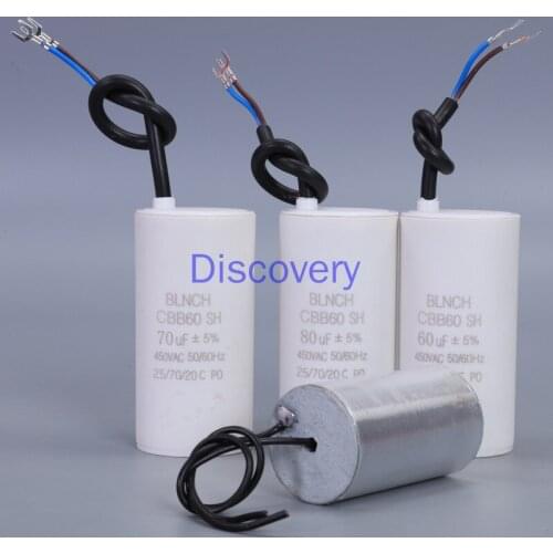 Running Capacitor CBB6030UF35UF40UF45UF50UF60UF70UF80UF Motor Water Pump Dedicated