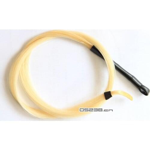 Durable Replacement 32'' Natural White Horse Hair Mongolia Tail Violin Viola Cello Erhu Bow Hairs